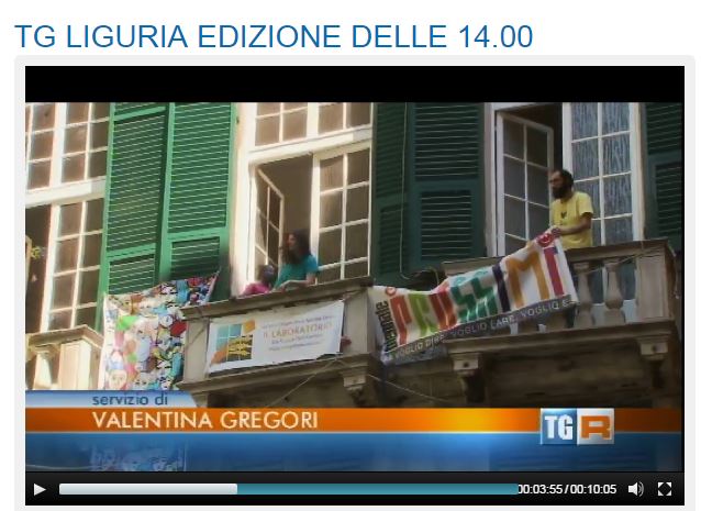 07 Giugno - TGR Liguria delle ore 14 di domenica 7 giugno 2015 (dal minuto 3' 50") 
